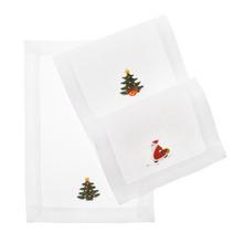 Eri Textiles Santa Claus cocktail napkins