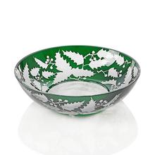 Artel Holly trinket bowl, dark green