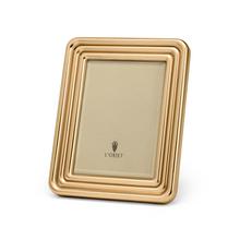 L'Objet Concorde picture frame, gold, picture size 10 x 15 cm (4'' x 6'')