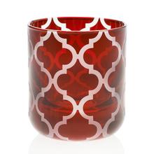 Artel Teelichthalter Arabesque, rot
