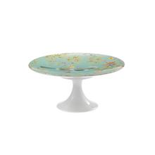 Raynaud Paradis petits fours stand, small, turquoise