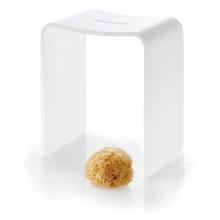 Decor Walther Stone shower stool, white