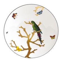 Bernardaud Aux Oiseaux Perruche Vert dinner plate