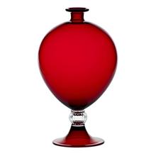 Venini Vase Veronese, rot