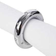 L'Objet Stars napkin rings, set of 4, platinum