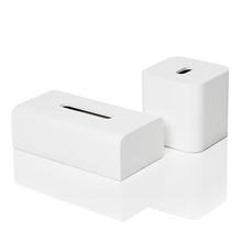 Decor Walther Stone tissue boxes, white