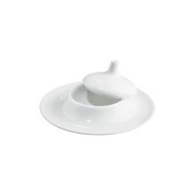 Raynaud Lunes individual butter dish with lid