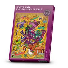 Water & Wines Whisky-Puzzle Schottland