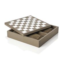 Giobagnara Ludica triple game box, mud