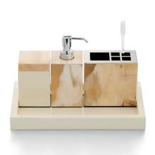 Arcahorn Iris bathroom accessories, ivory