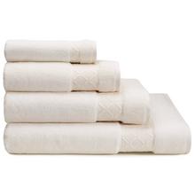 Le Jacquard Francais Caresse terry towels, ivory