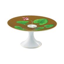 Raynaud Trésor Fleuri petits fours stand, small, asarum