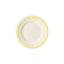Gien Filets Jaune Citron mini plates, set of 2