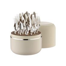 Robbe & Berking The Box Riva Creme Besteckset 24-tlg. versilbert