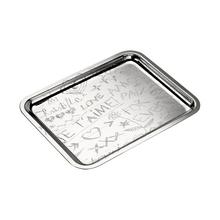 Christofle Graffiti tray, 20 x16 cm