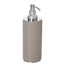 Riviere Seifenspender Milano, Chrom/grau