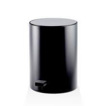 Decor Walther Pure pedal bin, black matt