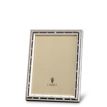 L'Objet Stars picture frame, platinum, picture size 13 x 18 cm (5'' x 7'')