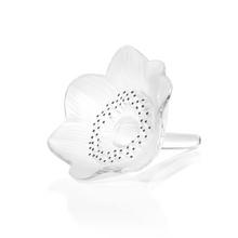 Lalique Anemone sculpture, clear
