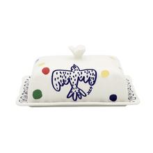 Gien L'Archipel Sentimental butter dish