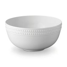 L'Objet Perlée White Salatschüssel