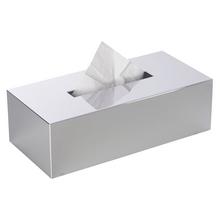 Decor Walther Mikado tissue box, rectangular, chrome