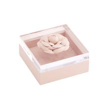 Riviere Lederbox Fiori, blush pink