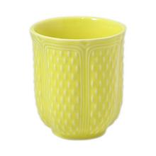 Gien Pont aux Choux tea goblet, lemon yellow