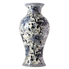 Gien Pivoines Bleues Japanese vase