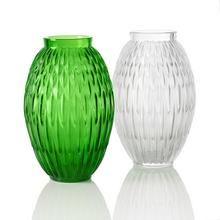 Lalique Vasen Plumes, H 26,5 cm