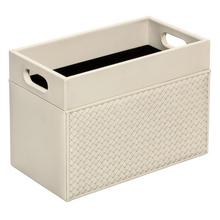 Riviere Milano magazine holder, ivory