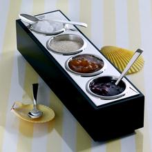 Robbe & Berking Jam & sugar bar, silverplated