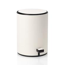 Giobagnara Jazz leather pedal bin, off white