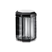 Decor Walther Crystal box with lid, anthracite