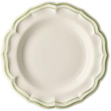 Gien Filets Verts Platte rund tief