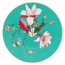 Raynaud Trésor Fleuri dessert plate, magnolia