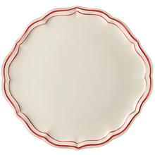 Gien Filets Rouge cake platter