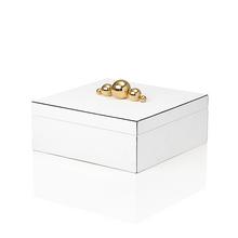 Giobagnara Champagne box square, high, white