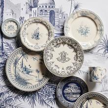 Gien Les Dépareillées Bleu