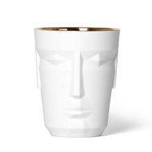 Sieger by Fürstenberg Prometheus gin and cocktail tumbler, matt finish on the outside, gilded inside