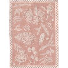 Leitner Foresta tea towel, rust red