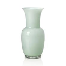 Venini Opalino vases, turquoise
