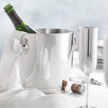 Robbe & Berking Champagnerkühler mit Griffen, Sterlingsilber