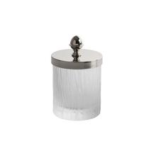 Cristal et Bronze Dose Bambou, klein, Chrom