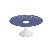 Raynaud Trésor Bleu petits fours stand, small