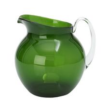 Mario Luca Giusti Palla acrylic jug, green