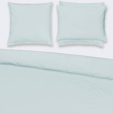 Christian Fischbacher Bettwäsche Satin, dunstblau