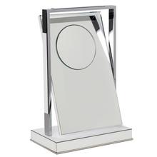 GioBagnara Firenze cosmetic mirror, chrome, white