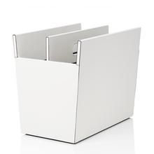 Giobagnara Rivista magazine holder, off white