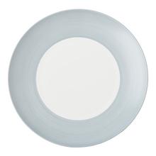 J.L Coquet Hémisphère Storm Blue flat round platter, medium